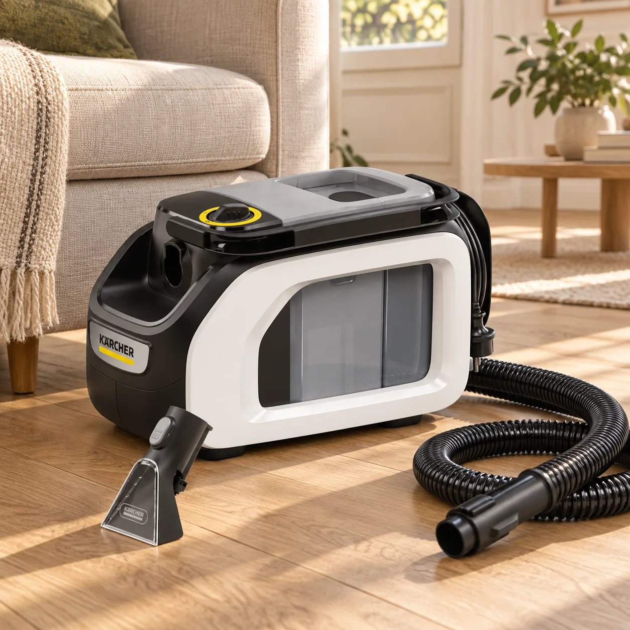 Mise en situation illustrative de Kärcher SE 3 Compact Home