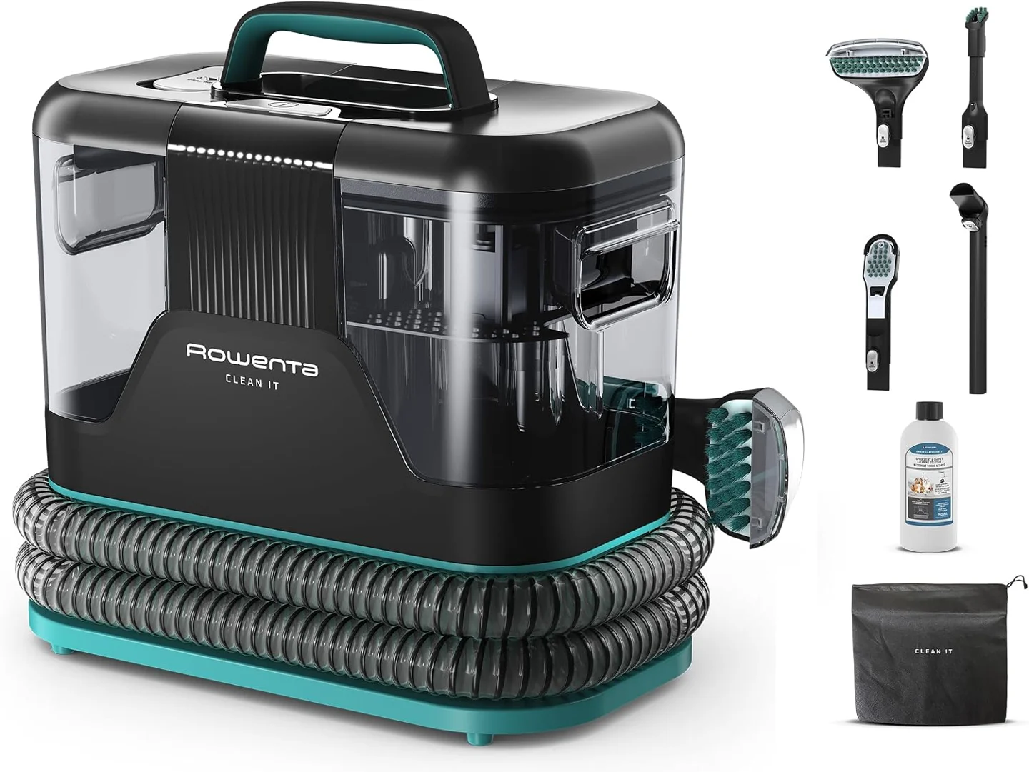 Rowenta Clean It Animal Bleu et noir